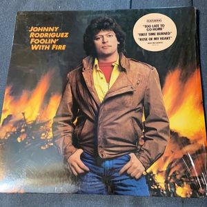 Vintage Johnny Rodriguez Cowboy Western Album